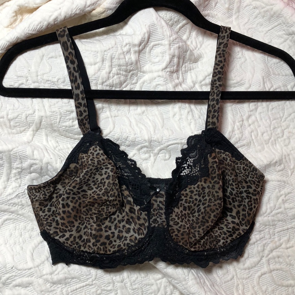 Whimsy • Leopard Lace Demi Bra